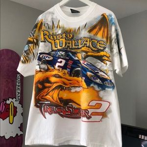Vintage Rusty Wallace NASCAR Racing T-shirt